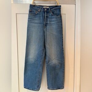 LEVI’S/ Ribcage Straight Jean